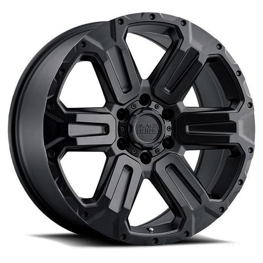 BR WANAKA 18X9 6X139 ET+12 M-BLK