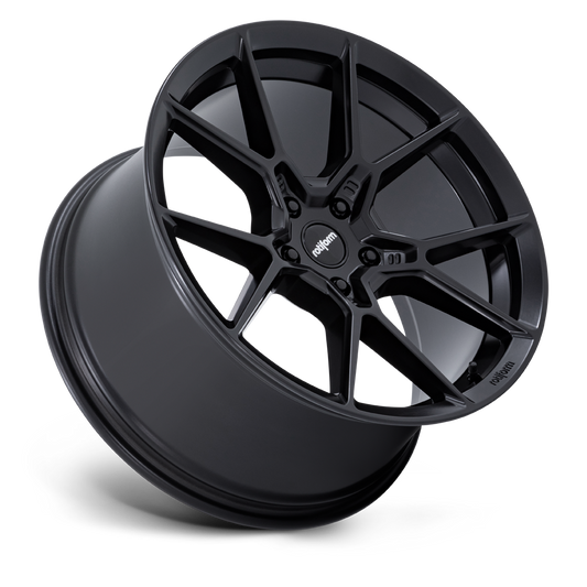 Rotiform KPR, 20 x 9 inch, 5x112 PCD, ET45 Satin Black, Single Wheel