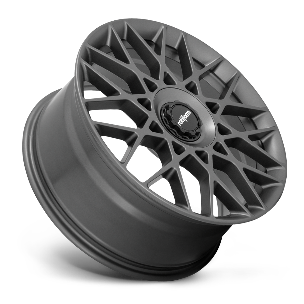 Rotiform BLQ-C, 19 x 8.5 inch, 5x108~5x114.3 PCD, ET35 in Matte Anthracite, Single Wheel