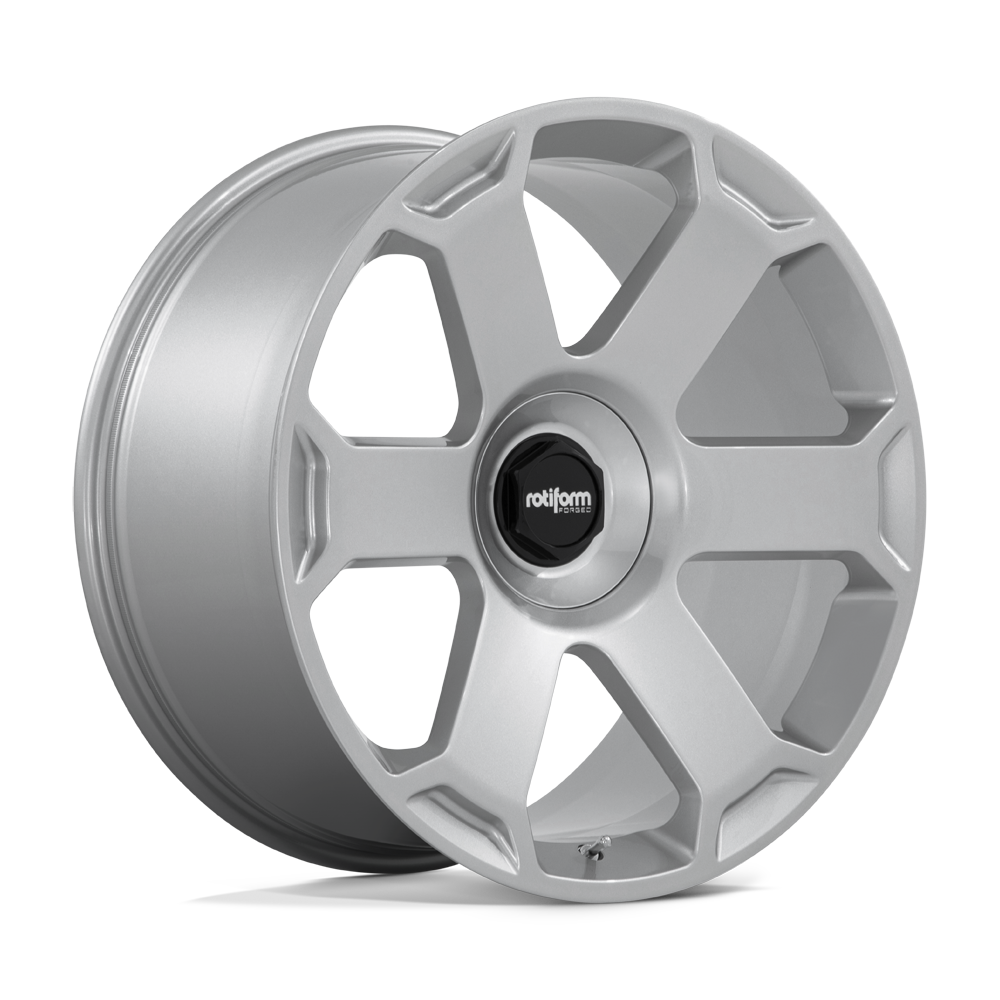 Rotiform AVS, 22 x 10.5 inch, 5x112 PCD, ET10 in Gloss Silver, Single Wheel