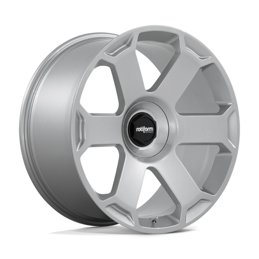 Rotiform AVS, 22 x 10.5 inch, 5x112 PCD, ET10 in Gloss Silver, Single Wheel