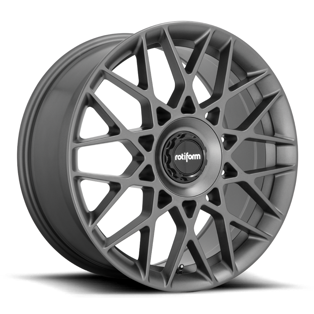 Rotiform BLQ-C, 19 x 8.5 inch, 5x112 PCD, ET45 in Matte Anthracite, Single Wheel