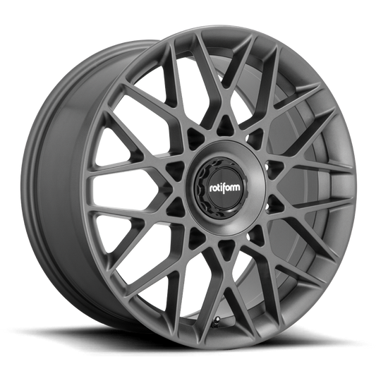 Rotiform BLQ-C, 19 x 8.5 inch, 5x112 PCD, ET45 in Matte Anthracite, Single Wheel