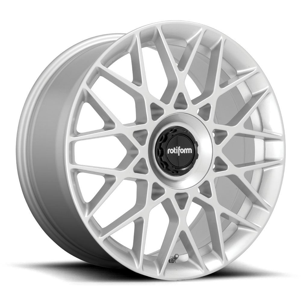 Rotiform BLQ-C, 19 x 8.5 inch, 5x112 PCD, ET45 in Silver, Single Wheel