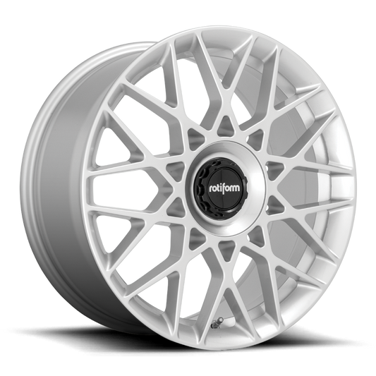 Rotiform BLQ-C, 19 x 8.5 inch, 5x112 PCD, ET45 in Silver, Single Wheel