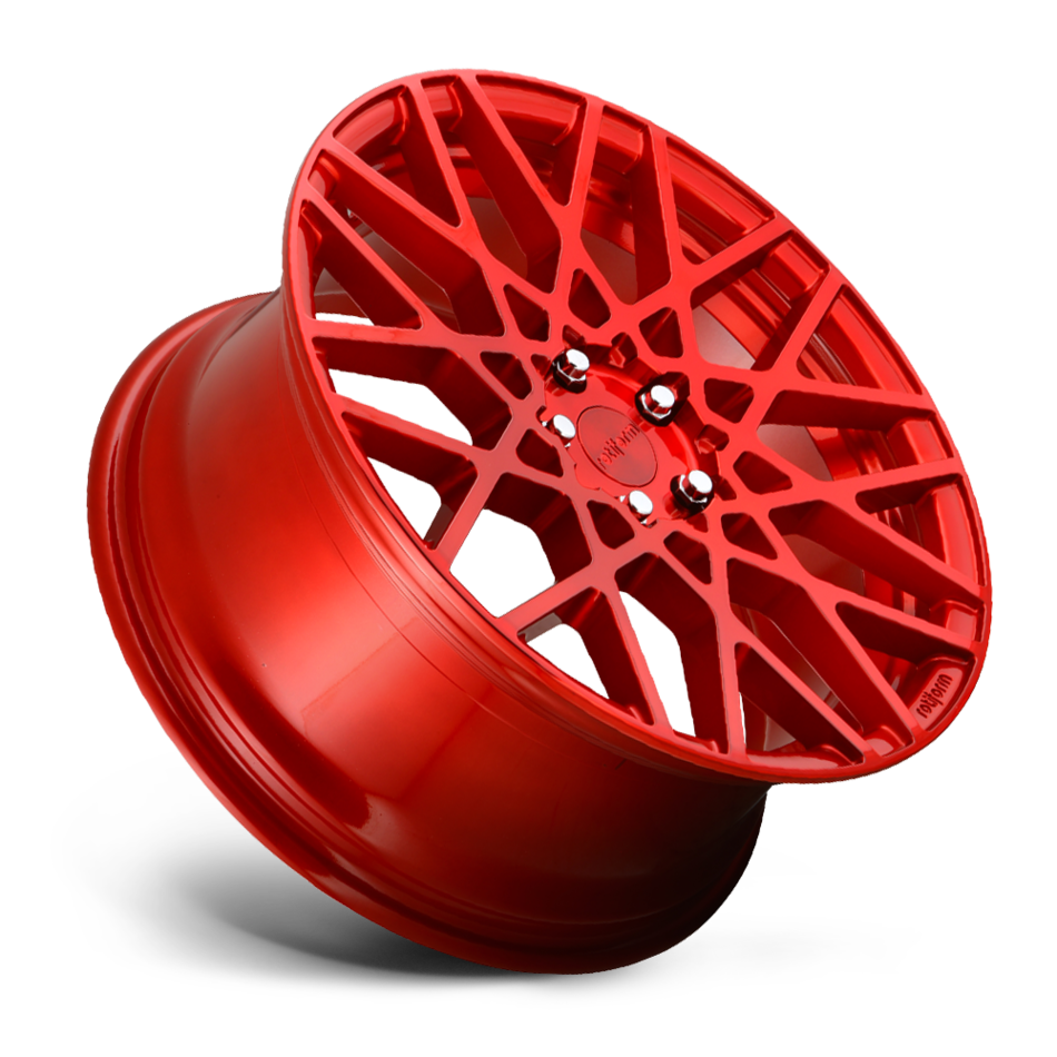 Rotiform BLQ, 19 x 8.5 inch, 5x112 PCD, ET45 in Candy Red, Single Wheel