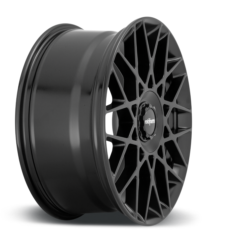 Rotiform BLQ-C, 19 x 8.5 inch, 5x112~5x120 PCD, ET35 in Matte Black, Single Wheel