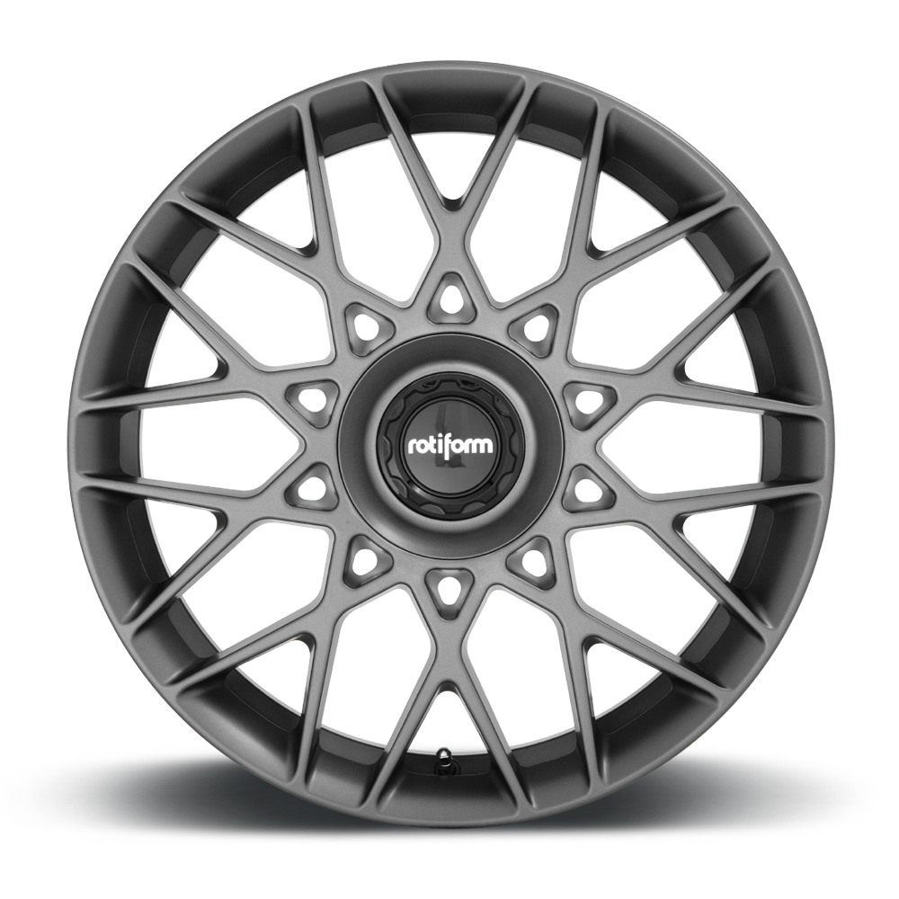 Rotiform BLQ-C, 19 x 8.5 inch, 5x112~5x120 PCD, ET45 in Matte Anthracite, Single Wheel