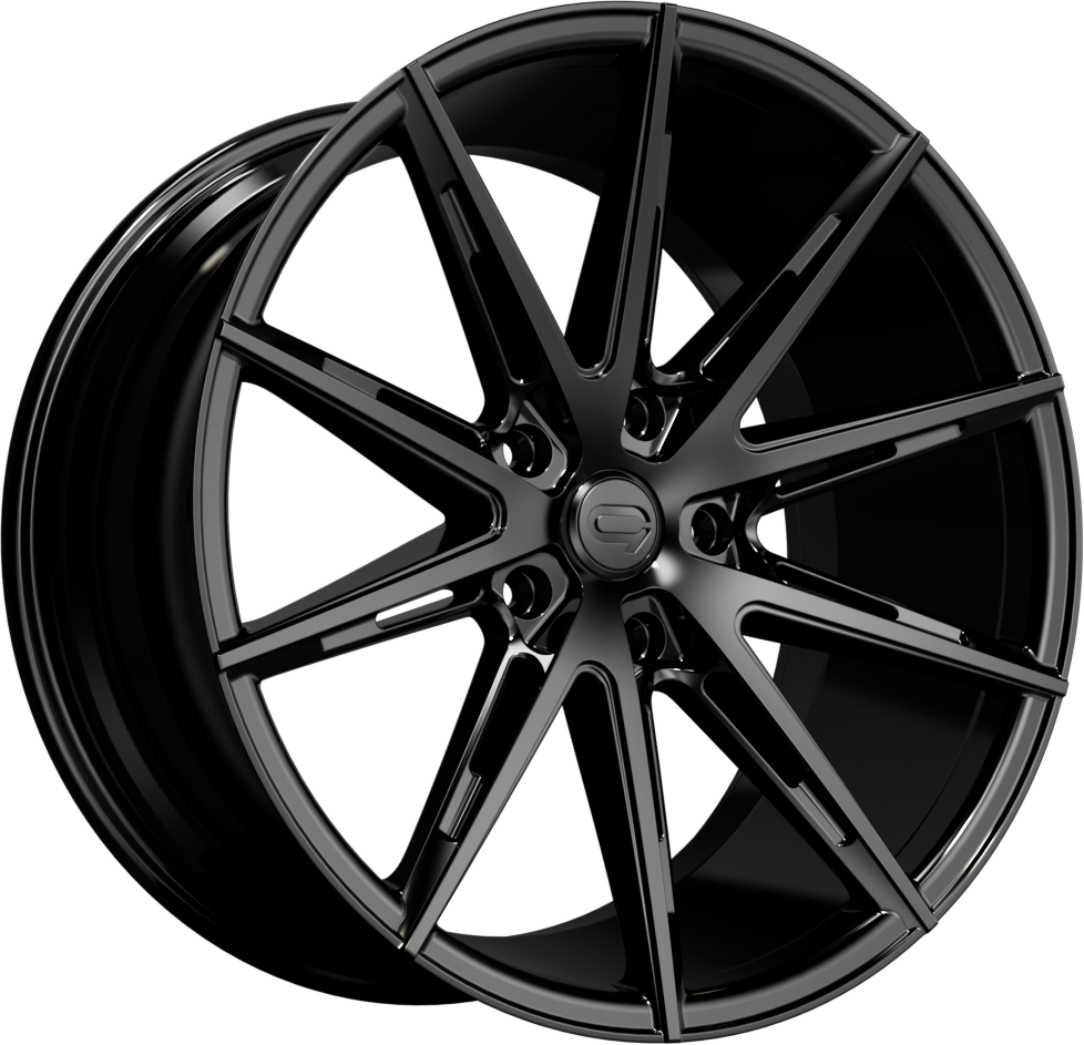 18x9.5 5-120 ET42 C9 CHRONOS BLACK 1529 F SER C72