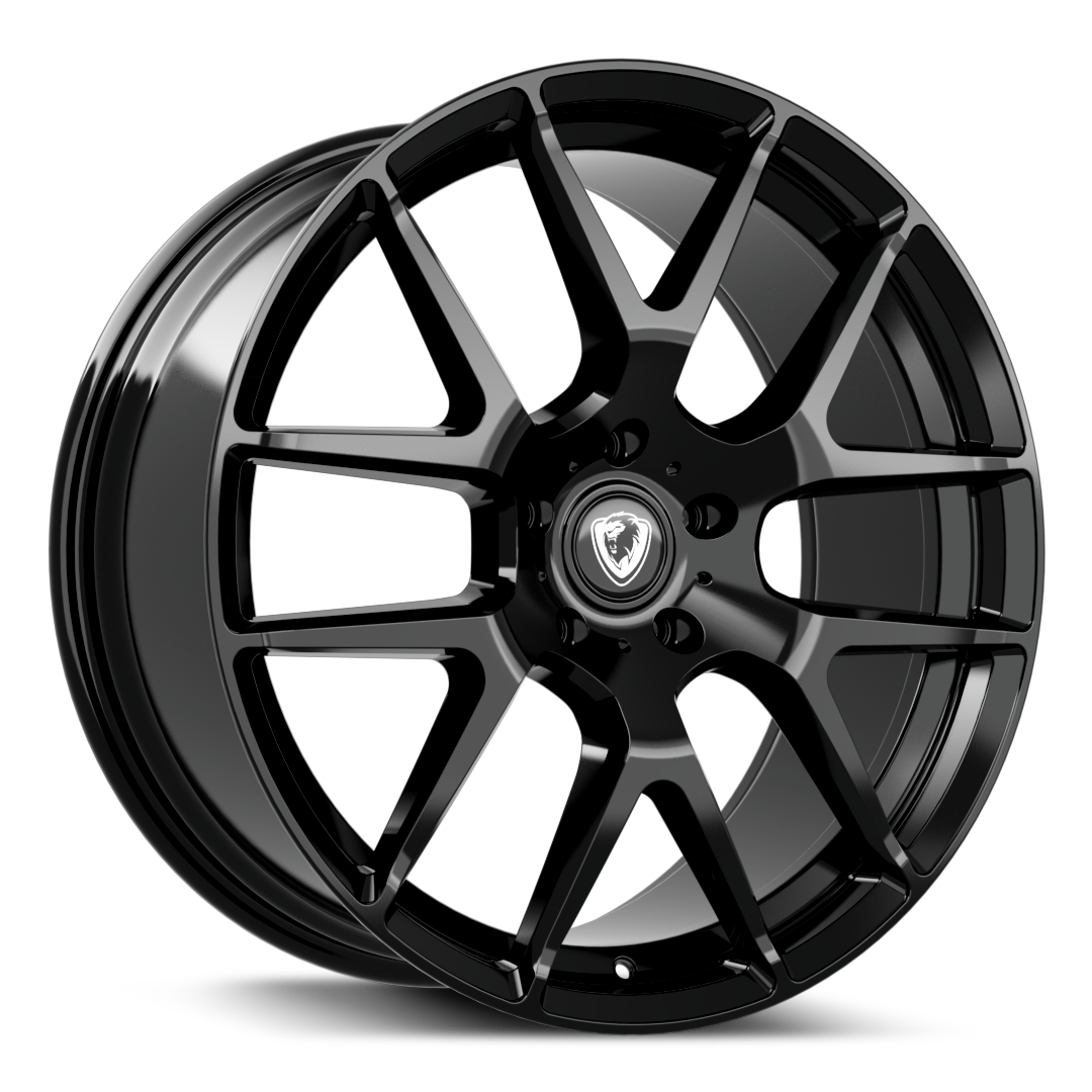 22x9.5 5-112 ET47 CADES COMANA BLACK C66