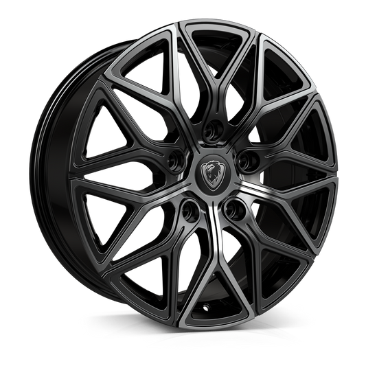 18x8.0 5-160 ET53 CADES RC GLOSS BLACK STEALTH C65 *OE