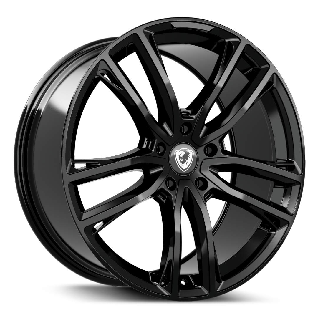 22x10.0 5-112 ET36 CADES HELIOUS BLACK C66