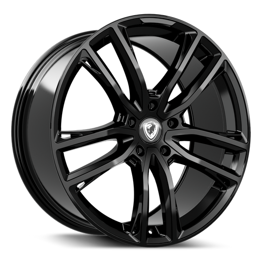 22x10.0 5-112 ET36 CADES HELIOUS BLACK C66