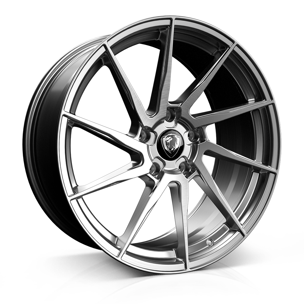 20x10.5 5-120 ET30 CADES KRATOS BRUSHED SILVER C72