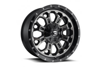 FUEL CRUSH 17X9 5X4.5/5.0 ET+01 M-BLK