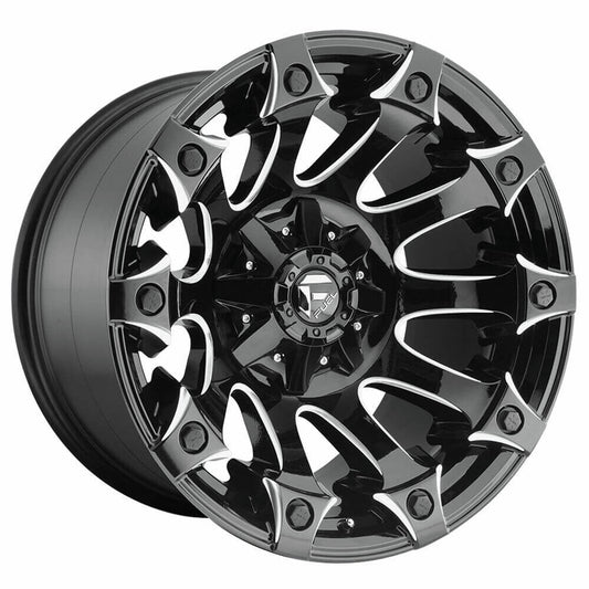 FUEL BATTLE AXE 18X9 6X4.5/5.5 ET-12 M-BLK