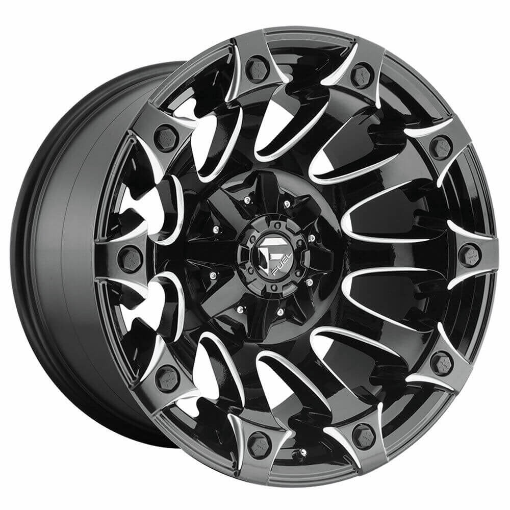 FUEL BATTLE AXE 22X12 6X135/5.5 ET-44 M-BLK