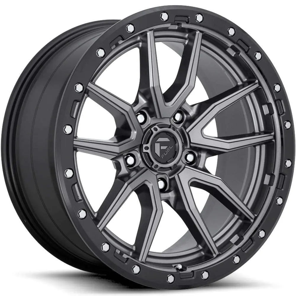 FUEL REBEL 17X9 6X5.5 ET-12 GRY