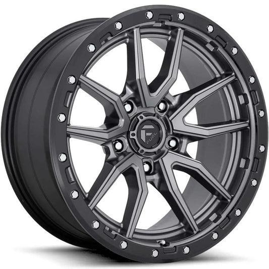 REBEL 17X9 6X5.5 ET-12 GRY