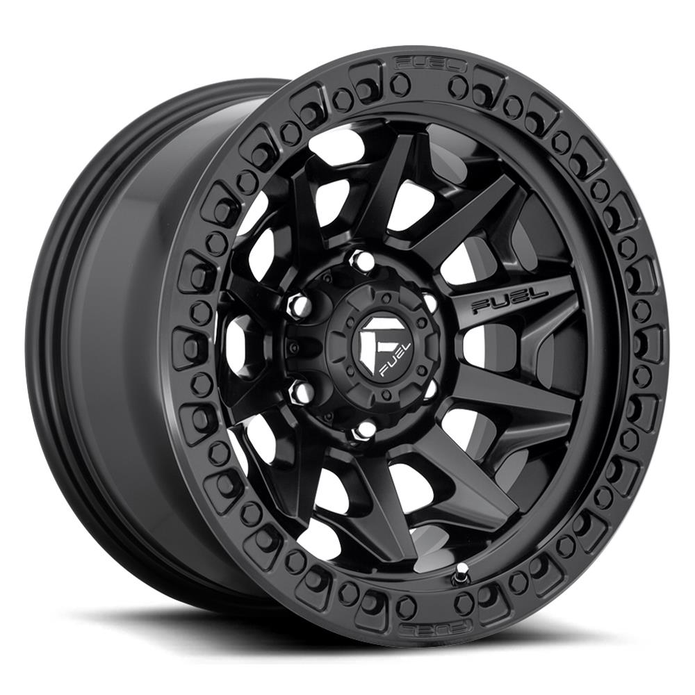 FUEL COVERT 16X8 5X5.5 ET+1 M-BLK