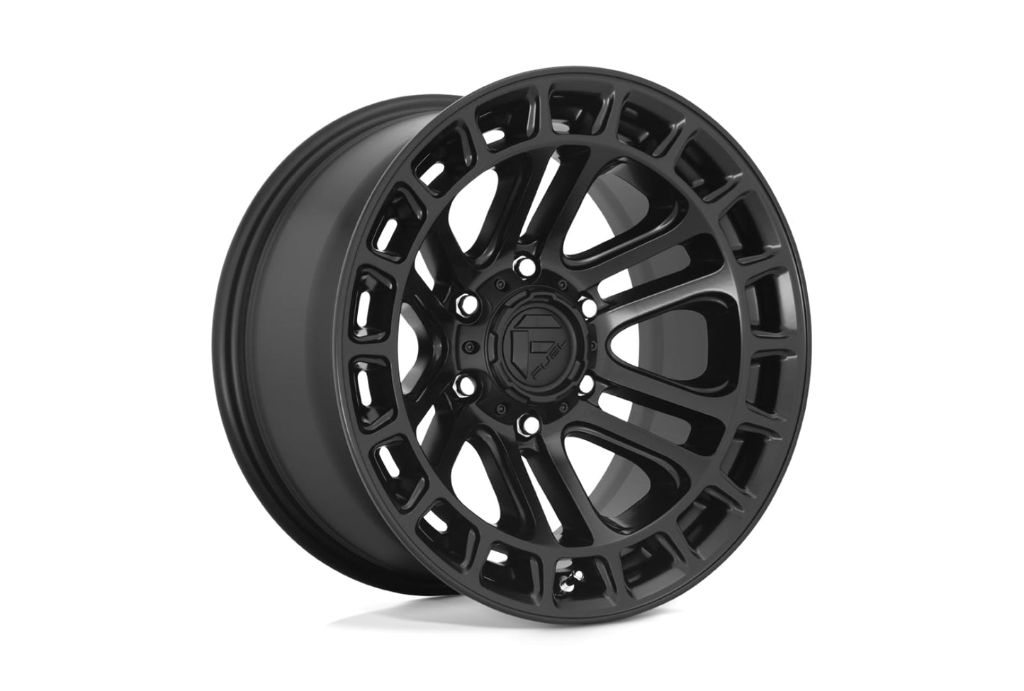 FUEL D718 HEATER 17X9 6X5.5 ET-12 BLK