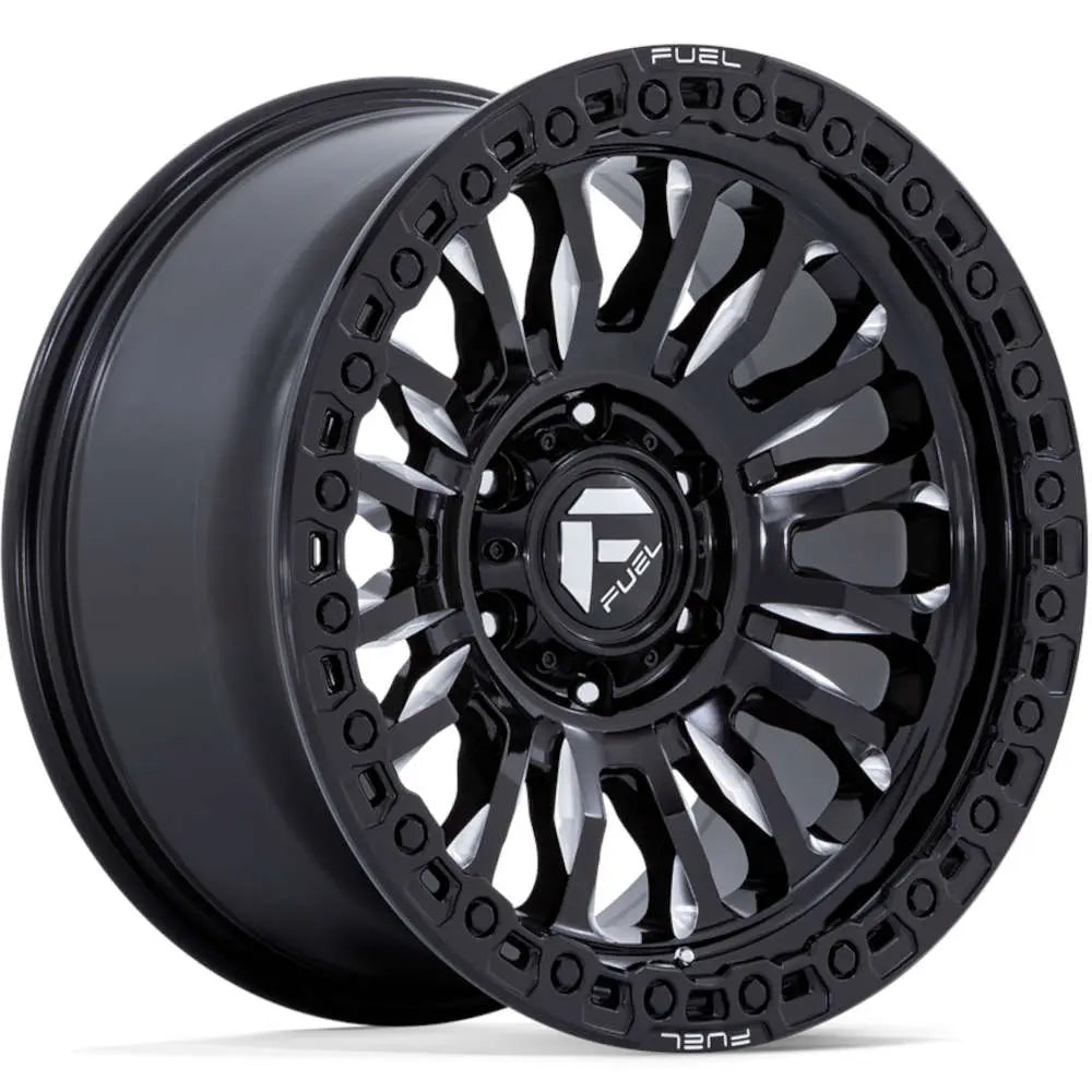 FUEL RINCON 20X9 6X5.5 ET+1 G-BLK MILL