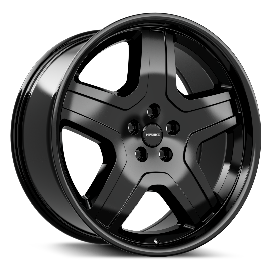 22x10.0 5-120 ET35 HAWKE DEVIANT BLACK 2338 C72