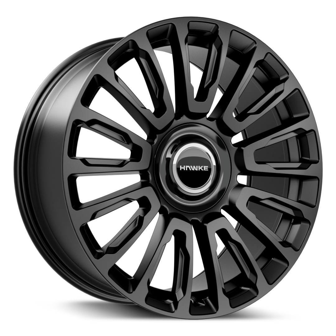 22x9.5 5-120 ET38 HAWKE DRESDEN M/BLACK RANGE ROVER C72