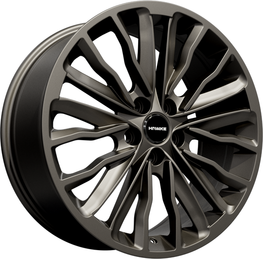 20x8.5 5-120 ET42 HAWKE HARRIER M/GREY C72