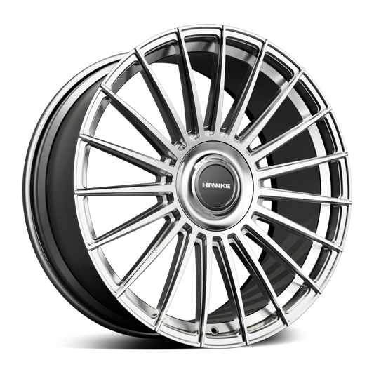 24x10.0 5-112 ET20 HAWKE MARQUIS CULLINAN FRONT BRUSHED C66