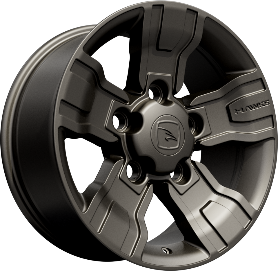 18x8.5 5-165 ET20 HAWKE OSPREY M/GUNMETAL C114