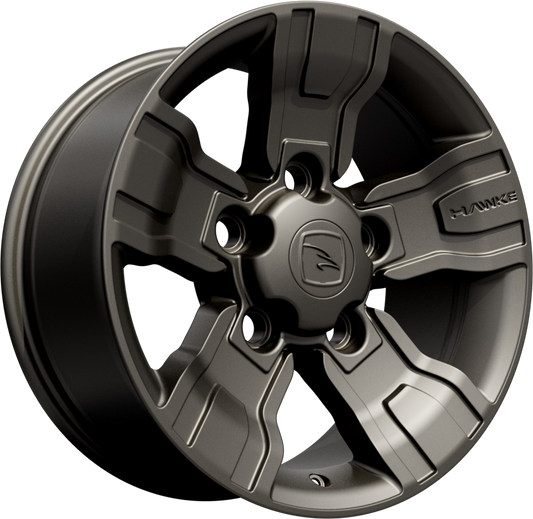 18x8.5 5-165 ET20 HAWKE OSPREY M/GUNMETAL C114