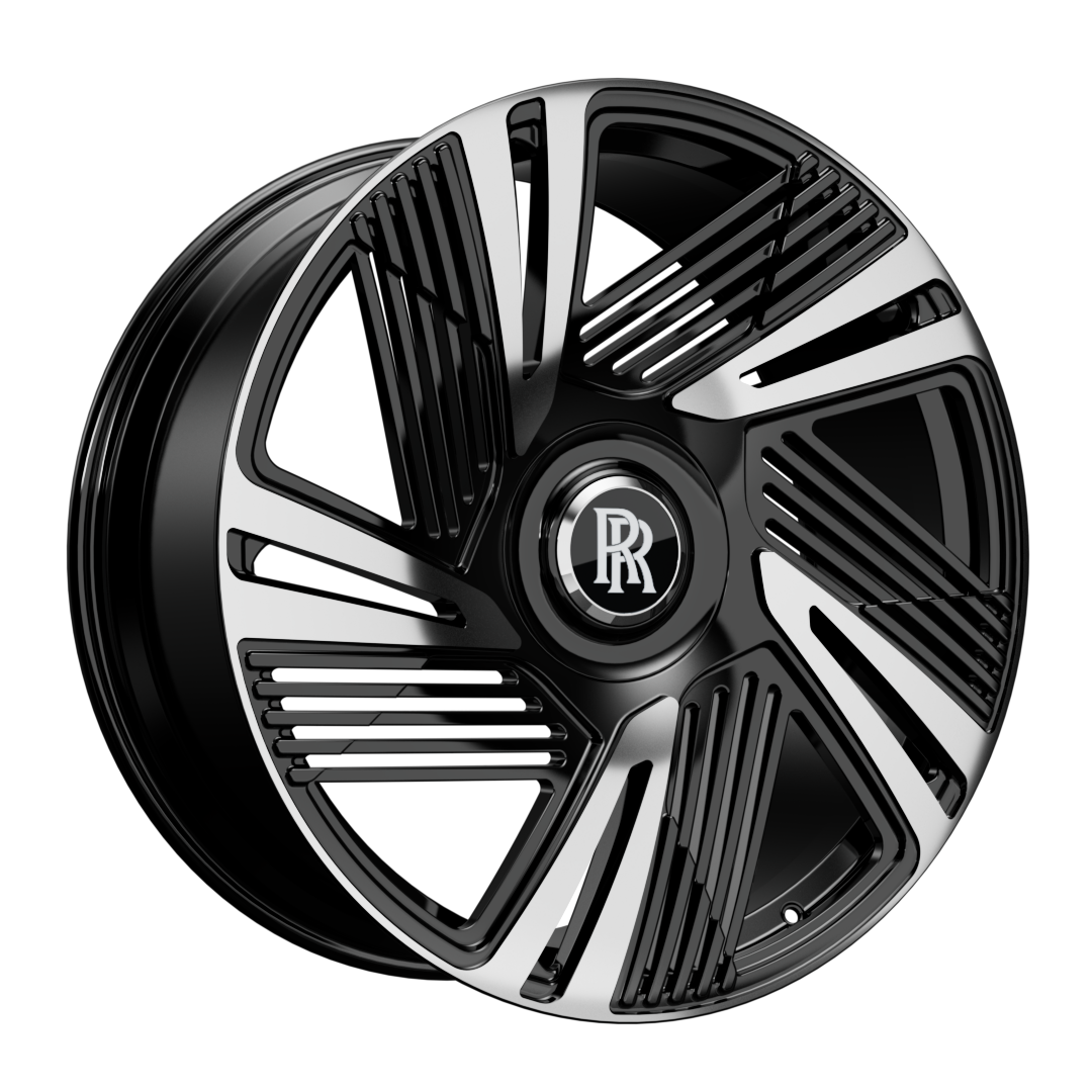 24x10.0 5-112 ET05 HAWKE REVENANT CULLINAN REAR BLACK POLISH C66