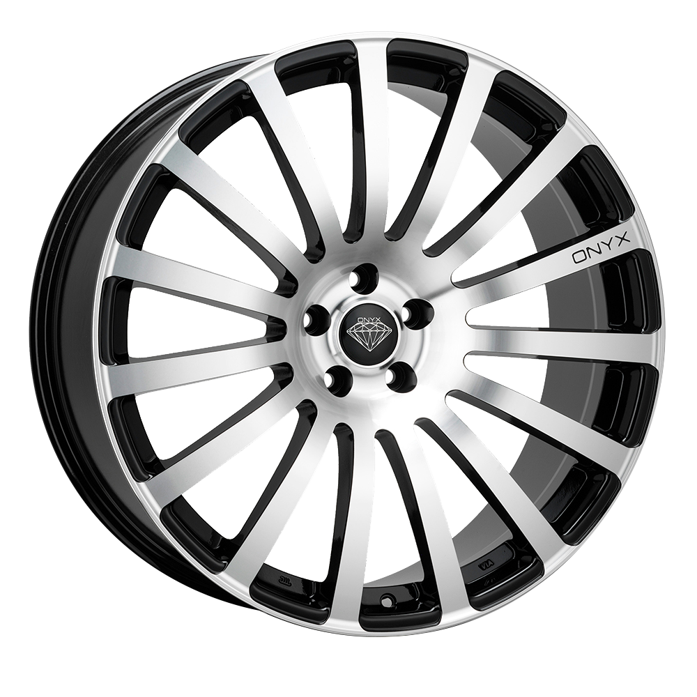 22x10.0 5-120 ET23 ONYX ZIRCON BLACK POLISH C72