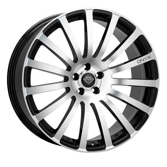 22x10.0 5-120 ET23 ONYX ZIRCON BLACK POLISH C72