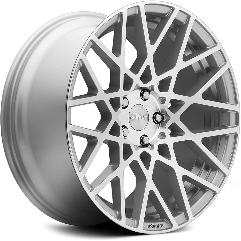 Rotiform Blq 18X8.5 5X112 ET45 Gloss Silver, Single Wheel