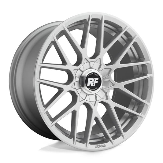 Rotiform Rse 19X8.5 5X112/4.5 ET45 Gloss Silver, Single Wheel