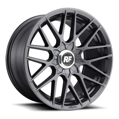 Rotiform Rse 17X8 4X100/114.3 ET40 Matte Anthracite, Single Wheel