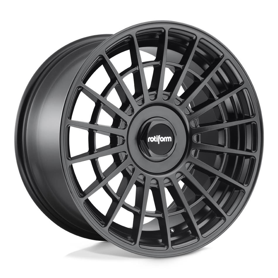 Rotiform Las-R 19X8.5 5X100/112 ET45 Matte Black, Single Wheel