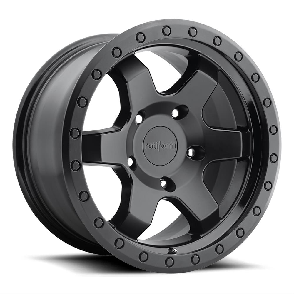 Rotiform Six-Or 20X9 6X5.5 108 ET01 Matte Black, Single Wheel