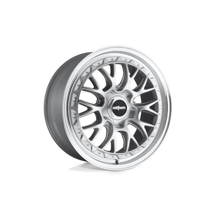 Rotiform Lsr 18X8.5 5X112 ET35 Gloss Silver, Single Wheel