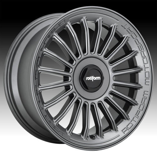 Rotiform Buc-M 19X8.5 5X112 ET45 Matte Anthracite, Single Wheel