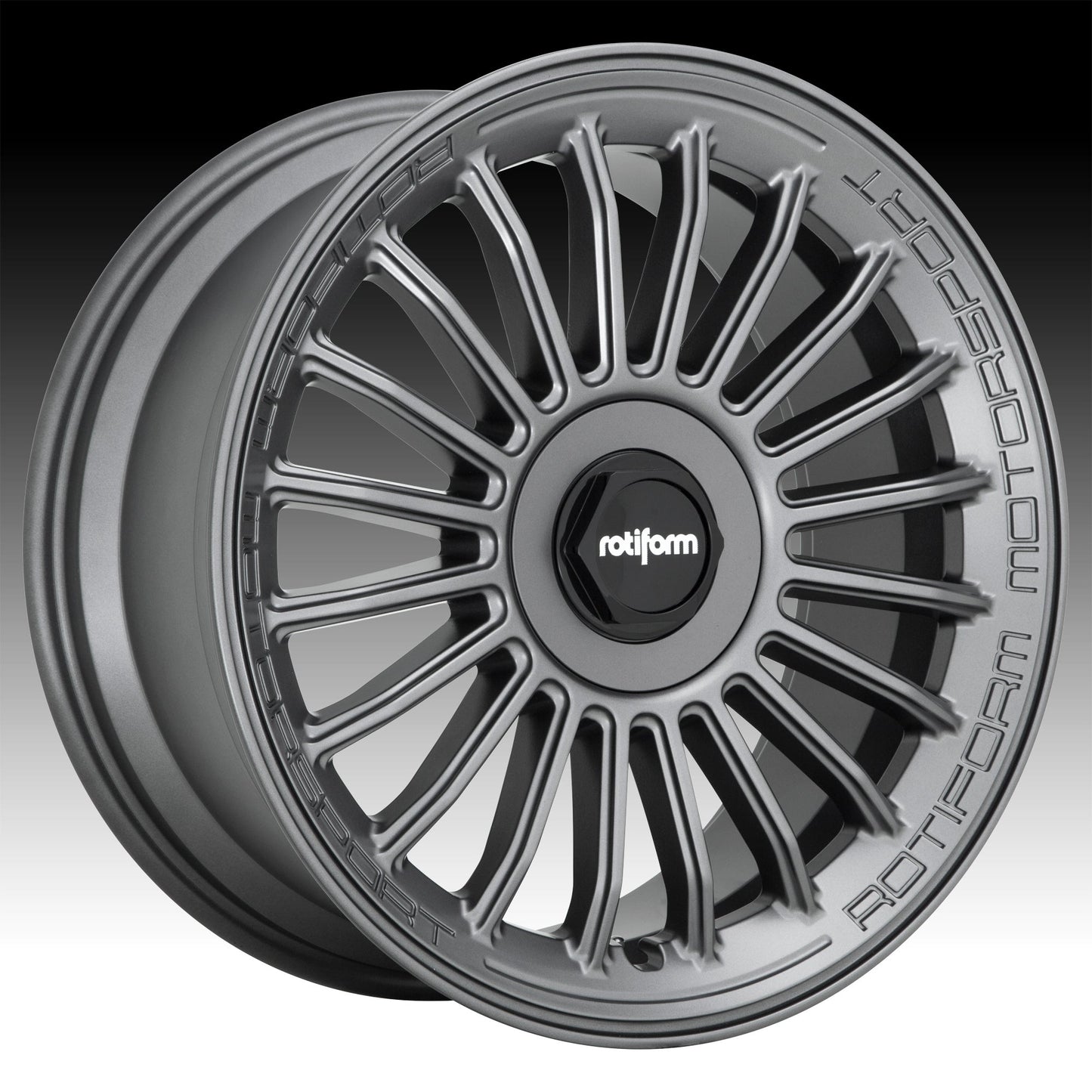 Rotiform Buc-M 19X8.5 5X100/112 ET45 Matte Anthracite, Single Wheel