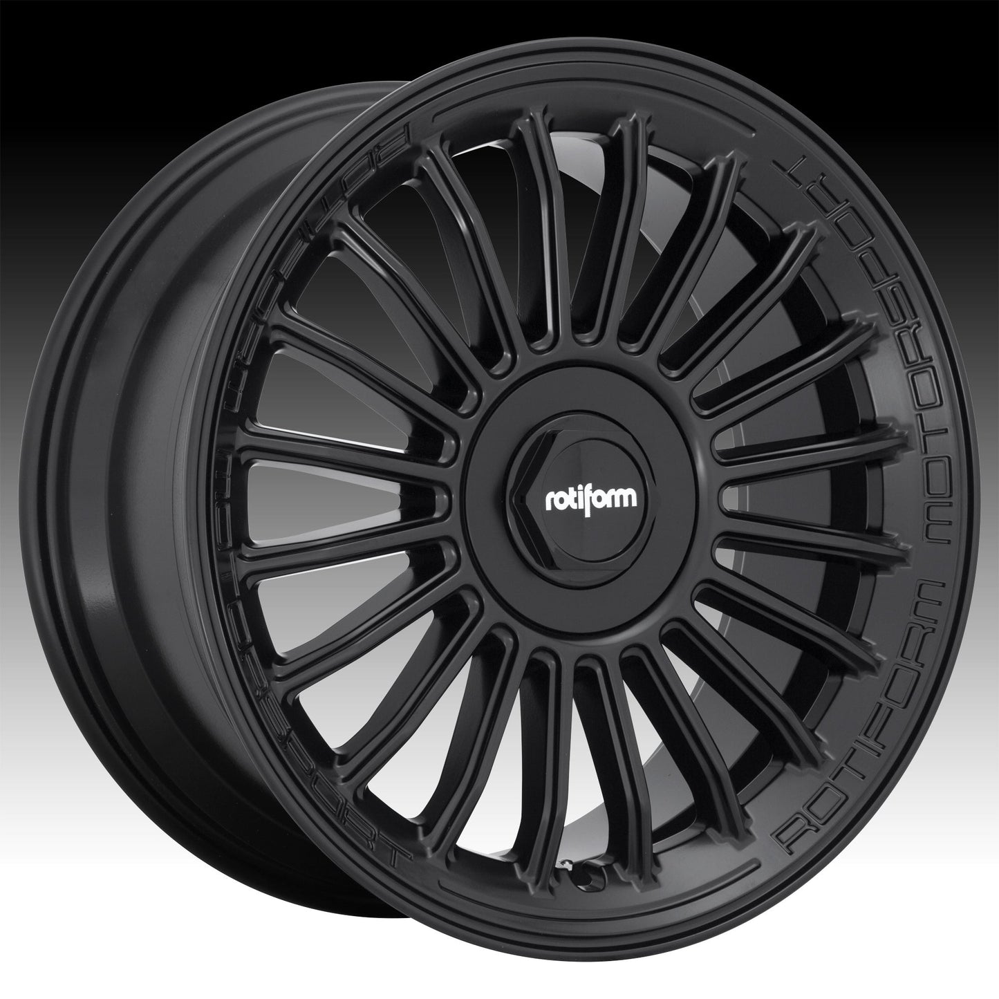 Rotiform Buc-M 19X8.5 5X100/112 ET45 Matte Black, Single Wheel