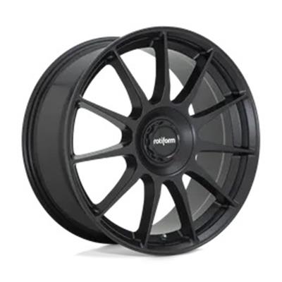 Rotiform Dtm 17X8 5X4.25/4.5 ET40 Satin Black, Single Wheel