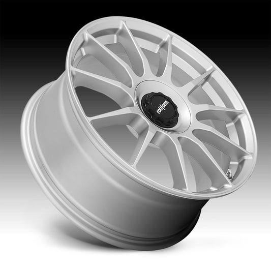 Rotiform Dtm 19X8.5 5X4.25/4.5 ET35 Silver, Single Wheel