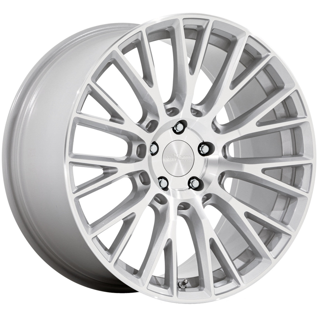 Rotiform Lse 20X8.5 5X112 ET20 Gloss Silver Machined, Single Wheel