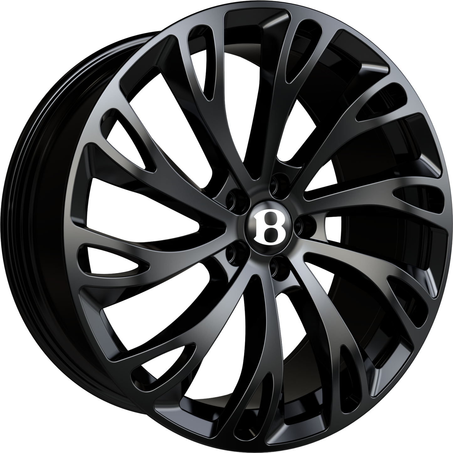 22x9.5 5-130 ET55 SSR IV GLOSS BLACK 18 GT FRONT C71