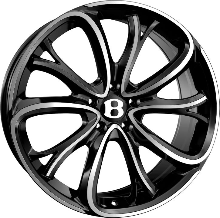 21x9.5 5-112 ET35 SSR III BLACK POLISHED C57 R13