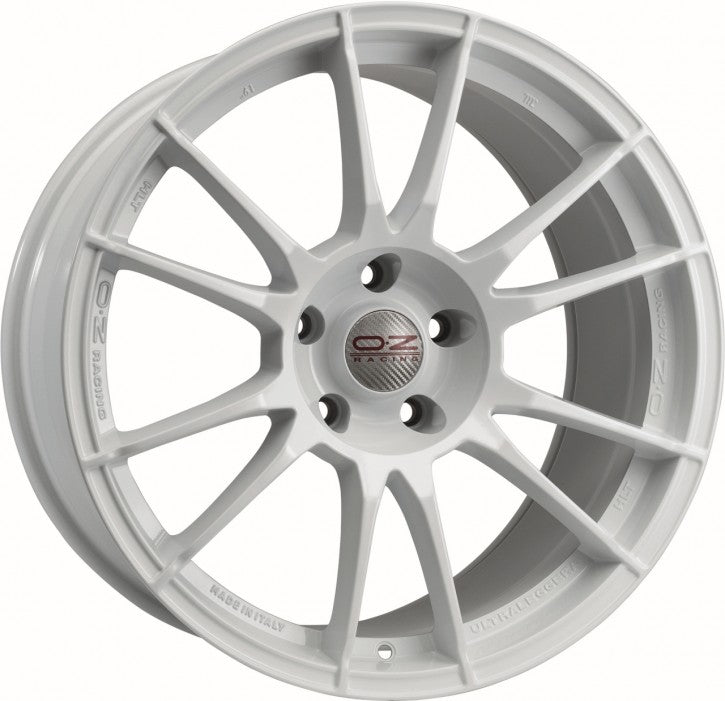 ULTRALEGGERA 7x17 ET 37 4x100 OZ RACING WHITE Single Wheel